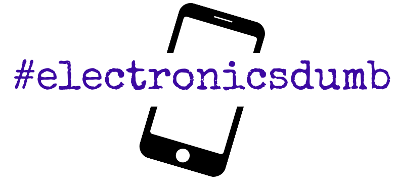 #electronicsdumb Tech Humor T-Shirt